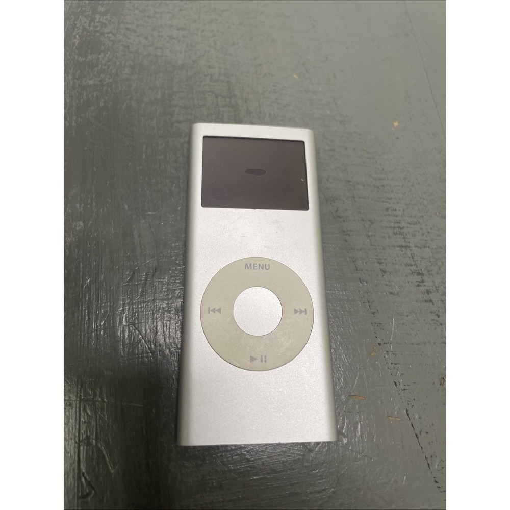 Apple iPod Nano 2nd Generation 2GB Silver A1199 UNTESTED